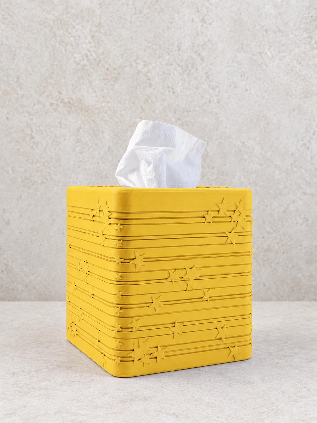 Star Cube Tissue Box Cover