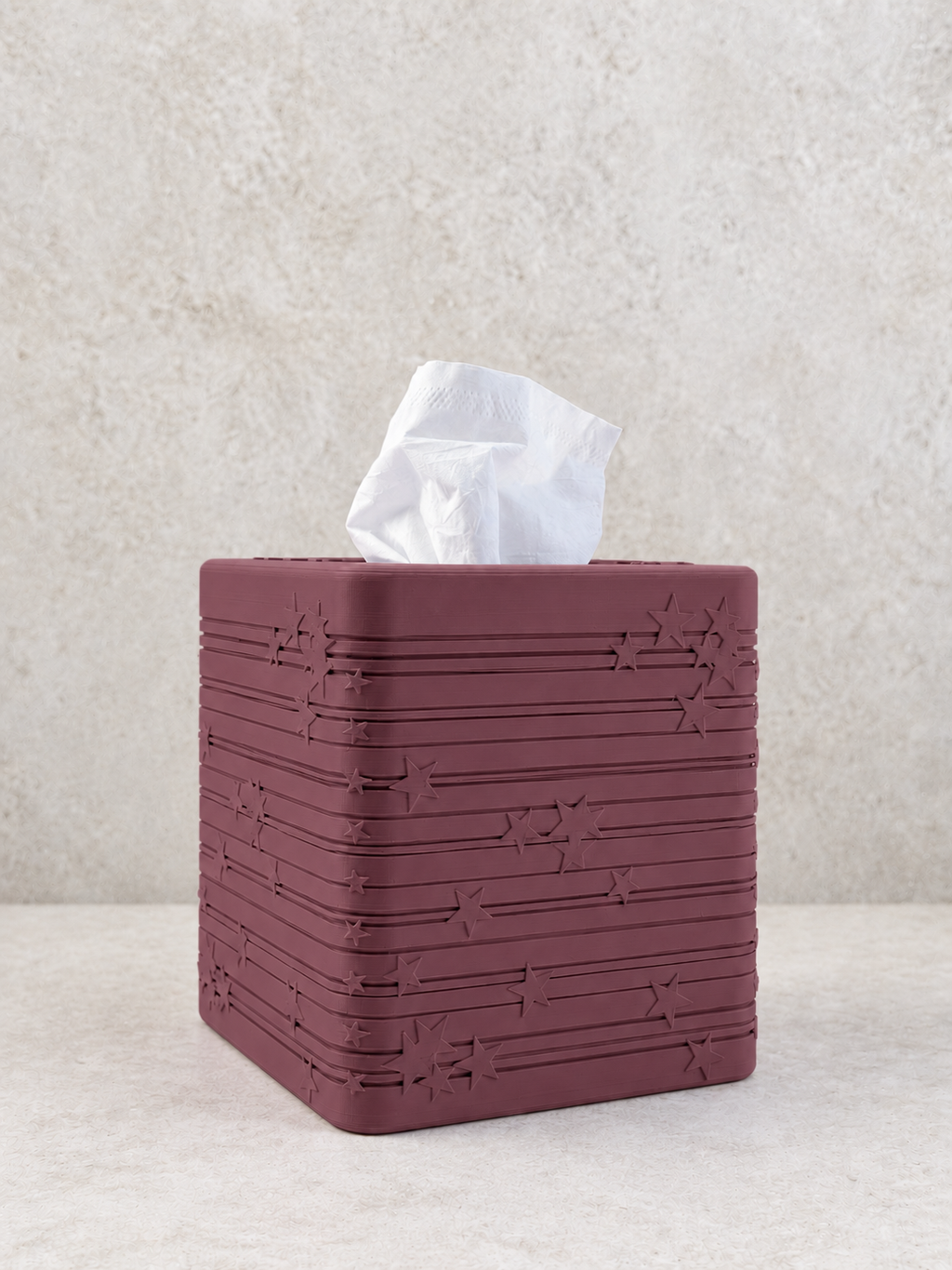 Star Cube Tissue Box Cover