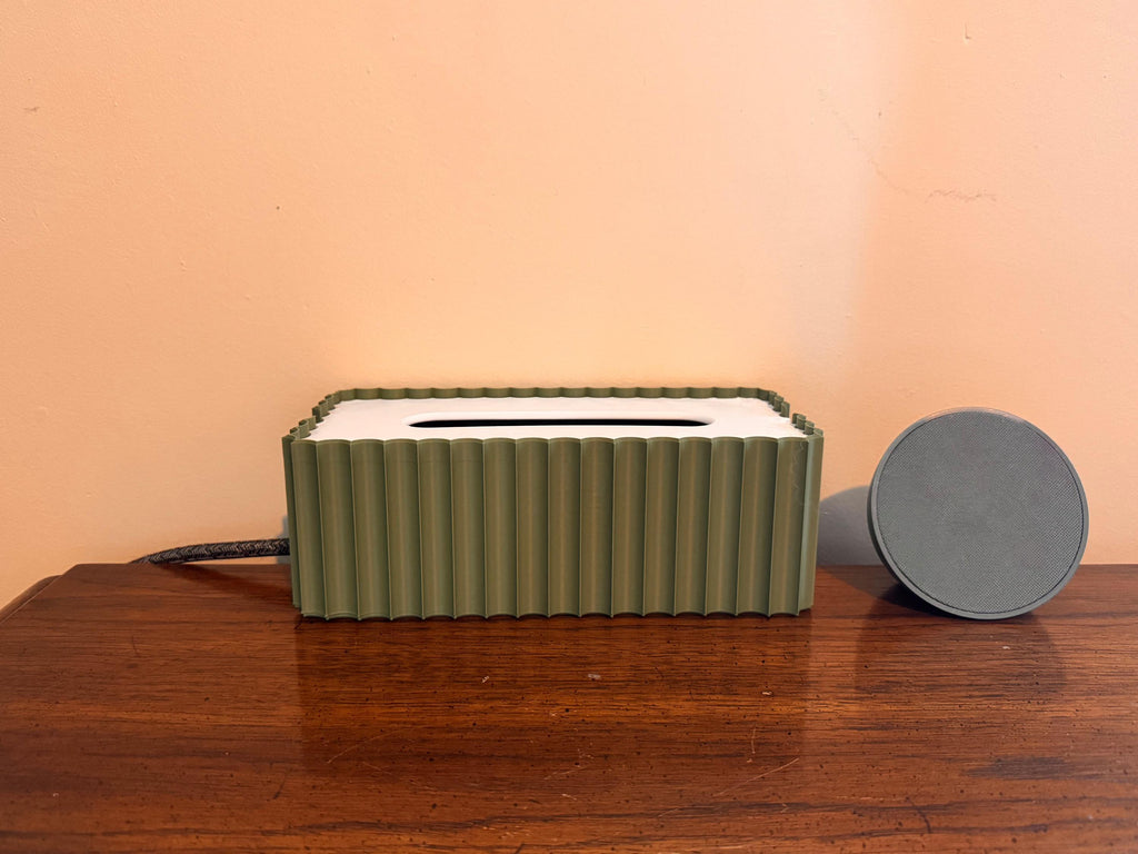 Cable Management Box with Lid, 3D Printed Cord Hider — view 13