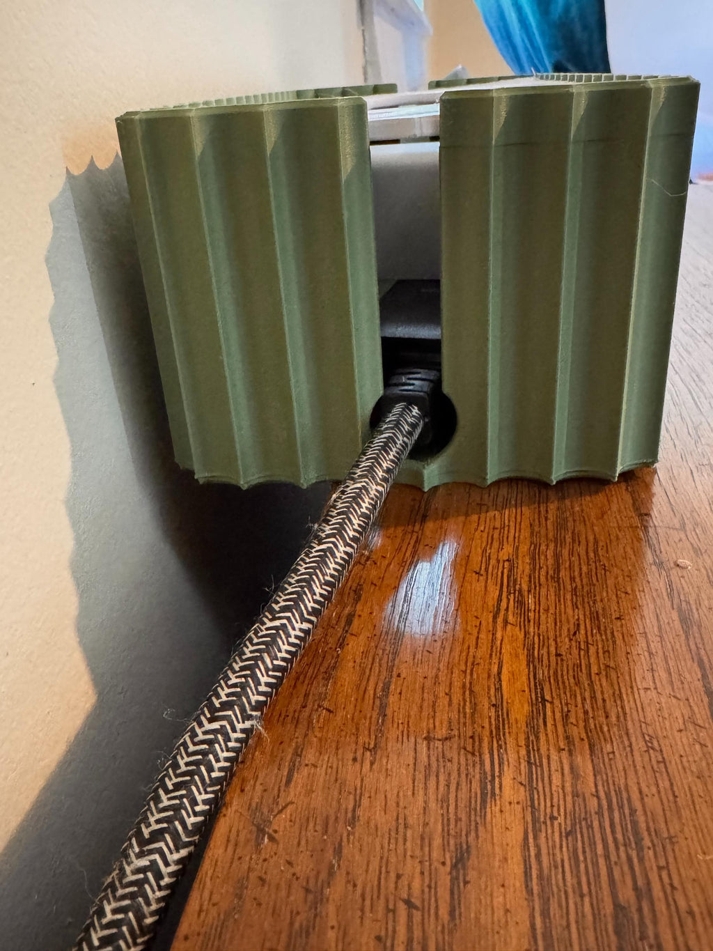 Cable Management Box with Lid, 3D Printed Cord Hider — view 15