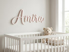 Nursery Name Sign, Personalized 3D Wall Letters for Above Crib — view 7