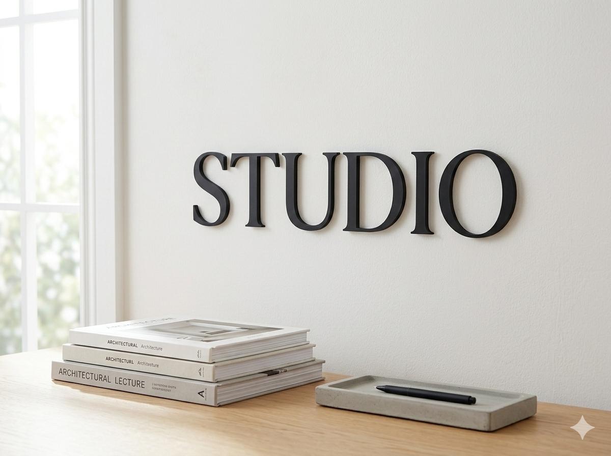 Business Sign, Custom 3D Wall Letters for Office Logo — view 6