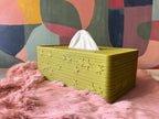 Kleenex Box Cover Rectangular, Star Textured Tissue Holder by Divoire