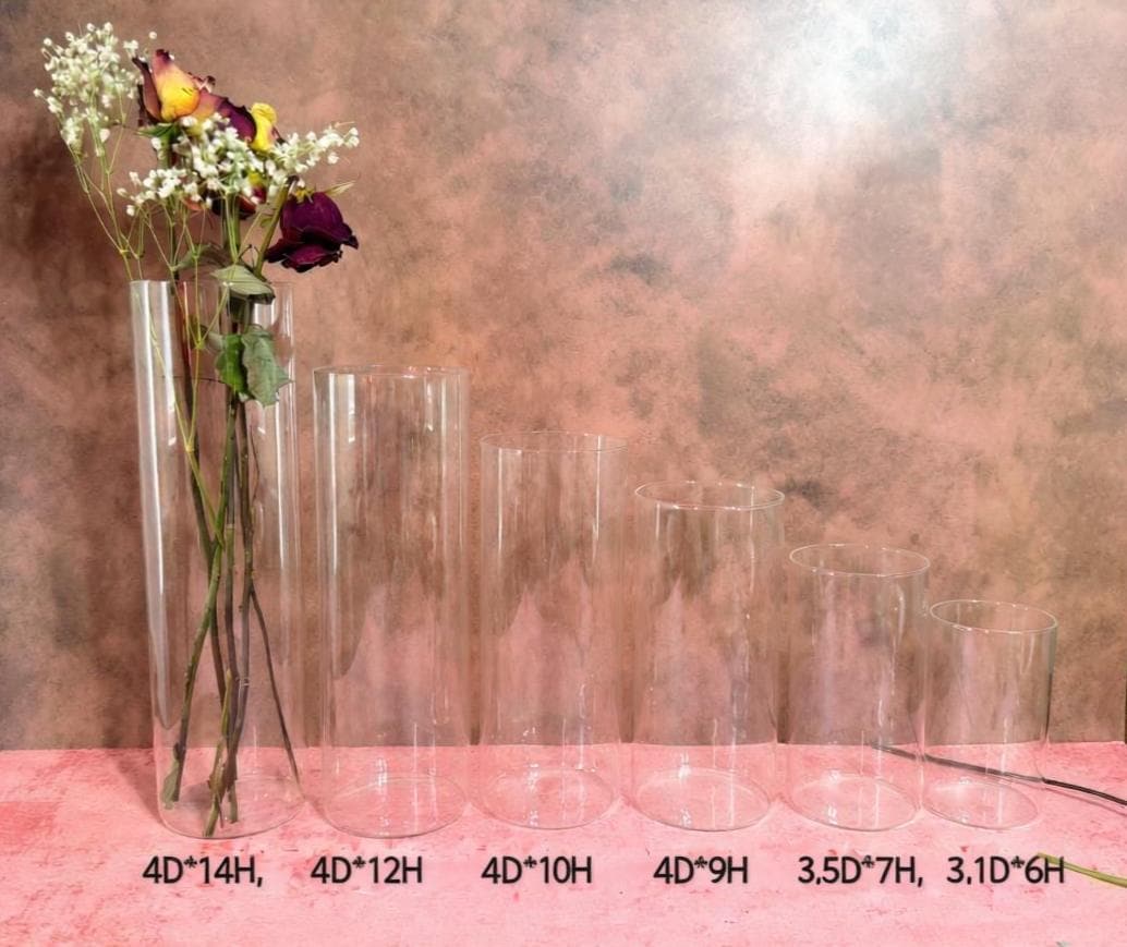 Glass Cylinder Vases