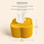 Refillable Tissue Holder, Round Fluted Dispenser — view 3