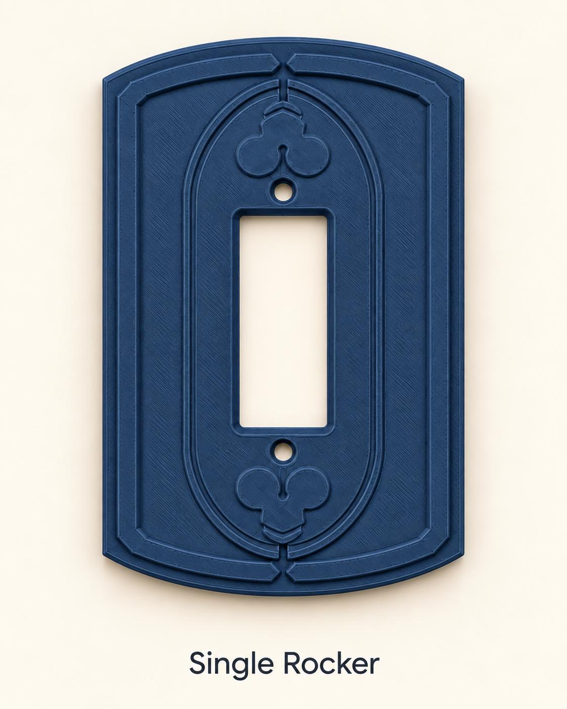 Gothic Arch Switch Plate