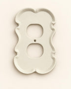 Boho Light Switch Cover, Scalloped French Country Wall Plate by Divoire