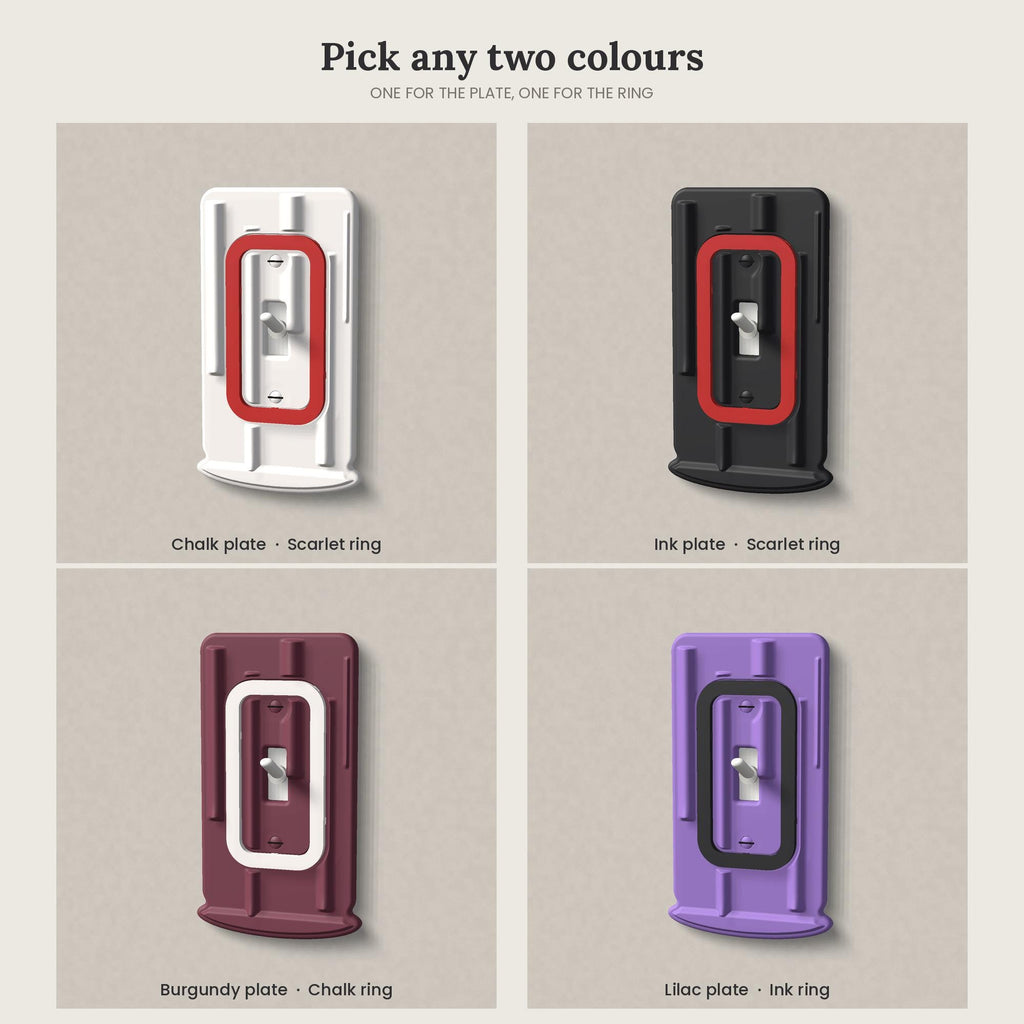 Wax Switch Plate, color combinations