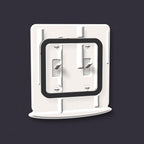 Wax Switch Plate, double toggle