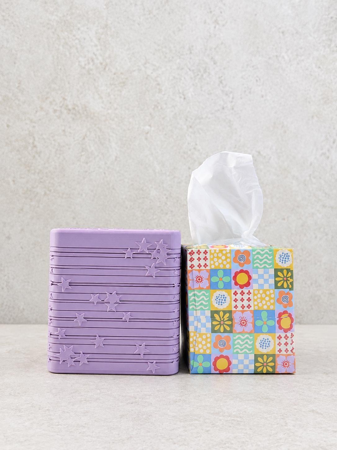 Star Cube Tissue Box Cover