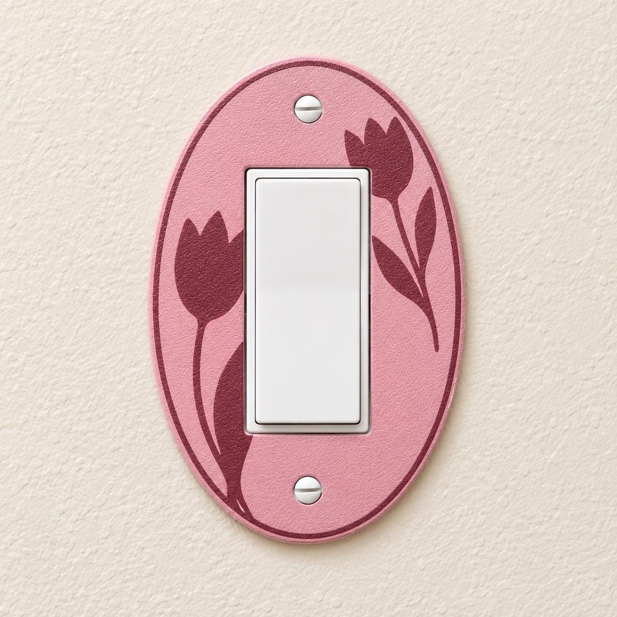 Tulip Pair Switch Plate, view 4