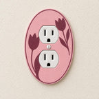 Tulip Pair Switch Plate
