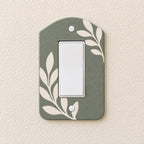Olive Sprig Switch Plate, view 3