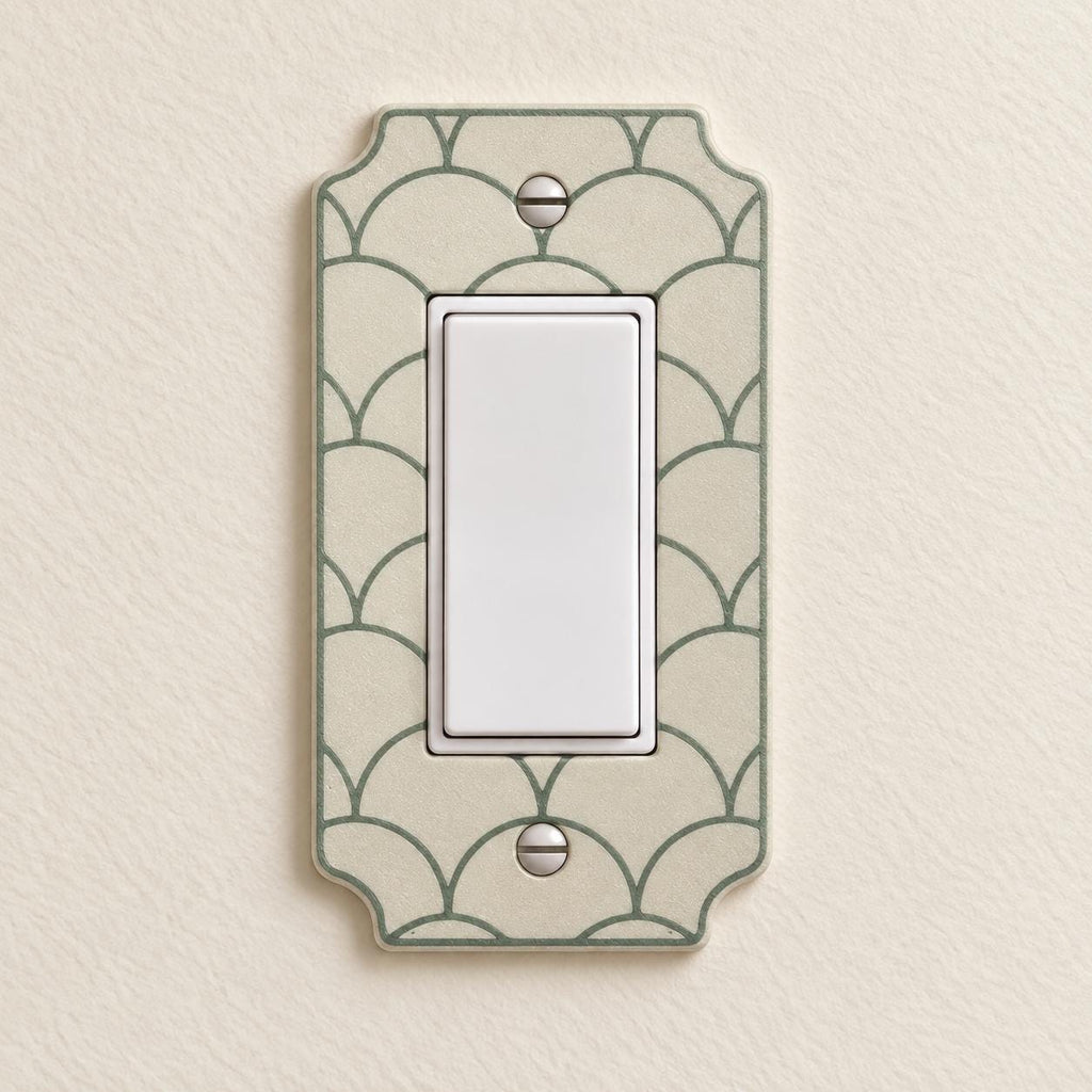 Fan Tile Switch Plate, view 4