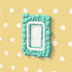 Bubble Switch Plate, on the wall