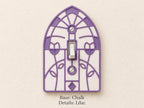 Stained Glass Switch Plate, view 2