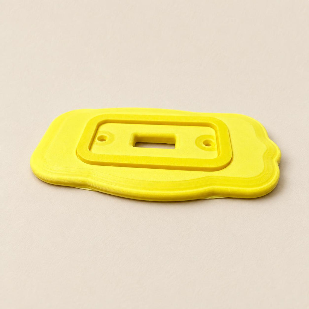 Pebble Switch Plate, angled