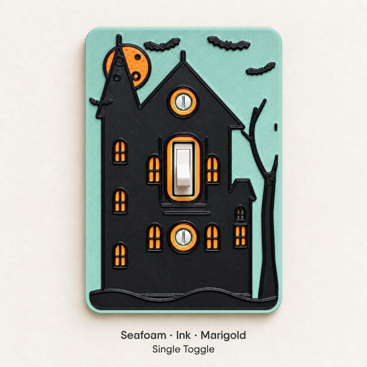 Haunted House Switch Plate, view 3