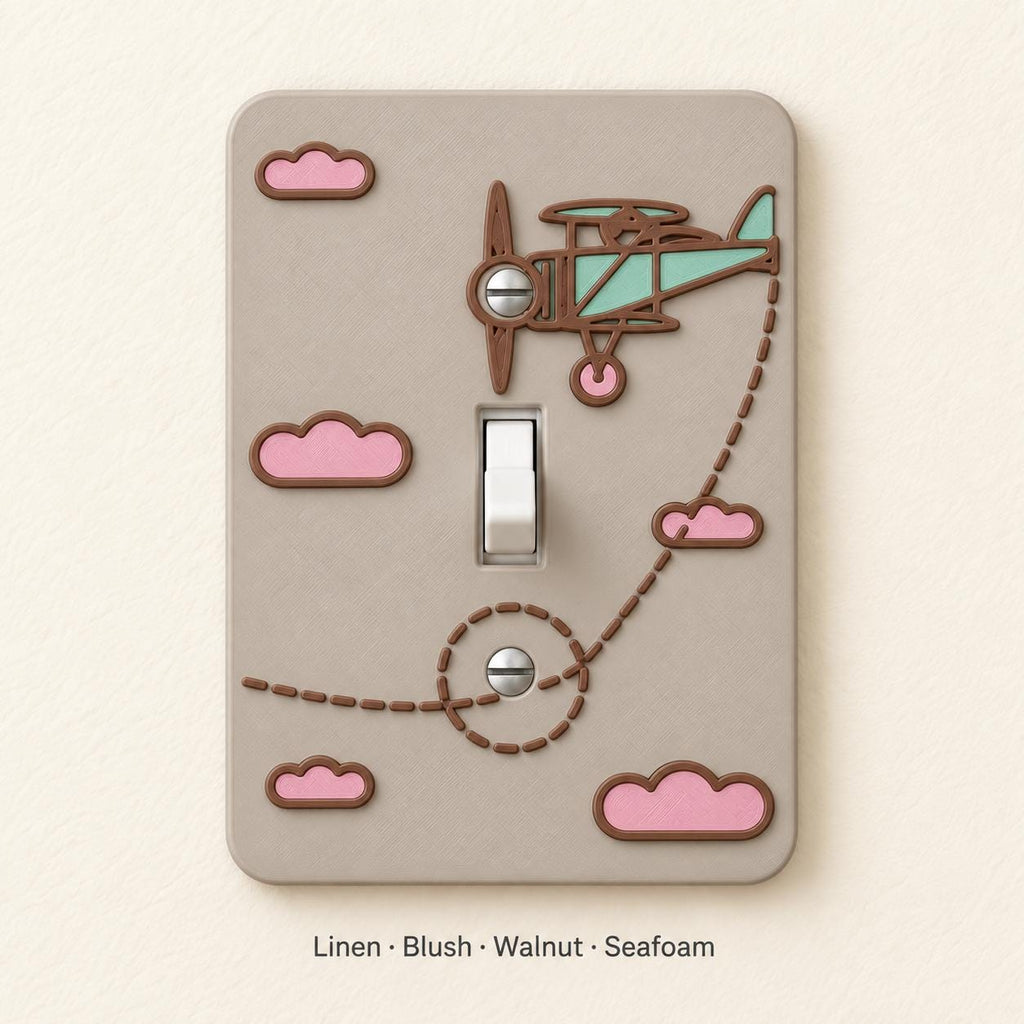 Biplane Switch Plate, view 4