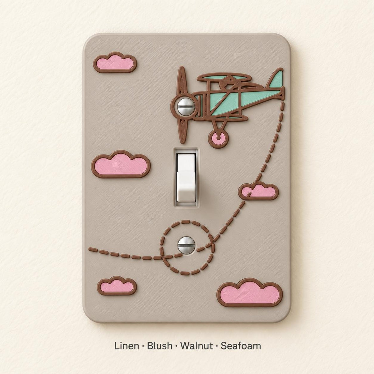 Biplane Switch Plate, view 4