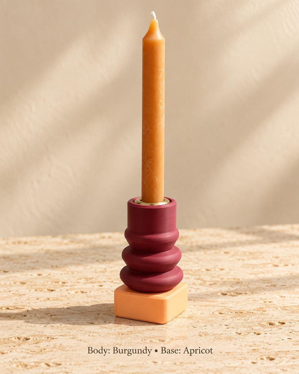 Bobbin Candle Holder, view 3