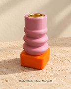 Bobbin Candle Holder, view 2