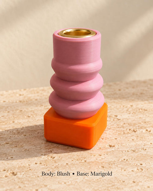 Bobbin Candle Holder, view 2