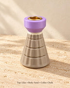 Fluted Tree Candle Holder, view 3
