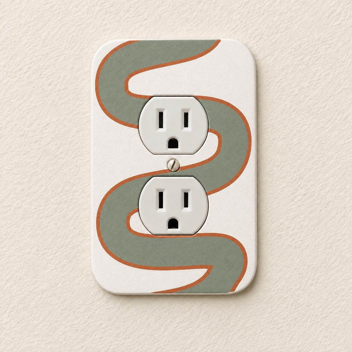 Serpentine Switch Plate, view 4