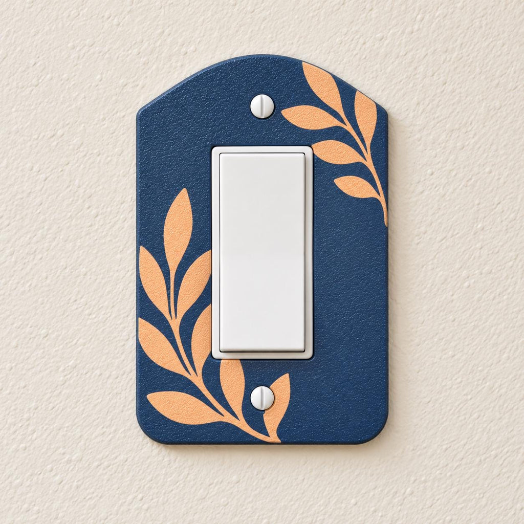 Olive Sprig Switch Plate, view 4