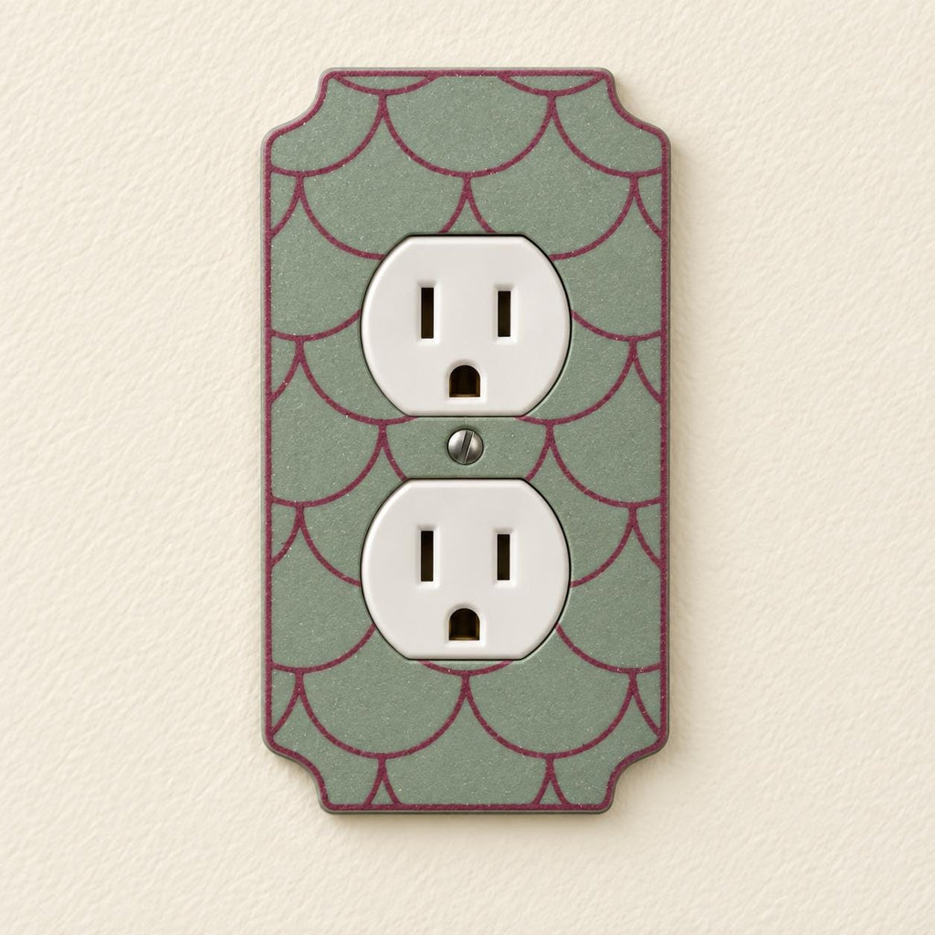 Fan Tile Switch Plate