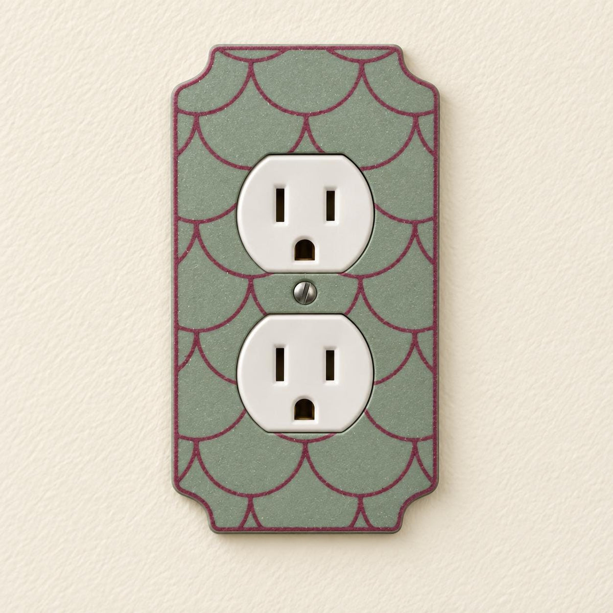 Fan Tile Switch Plate