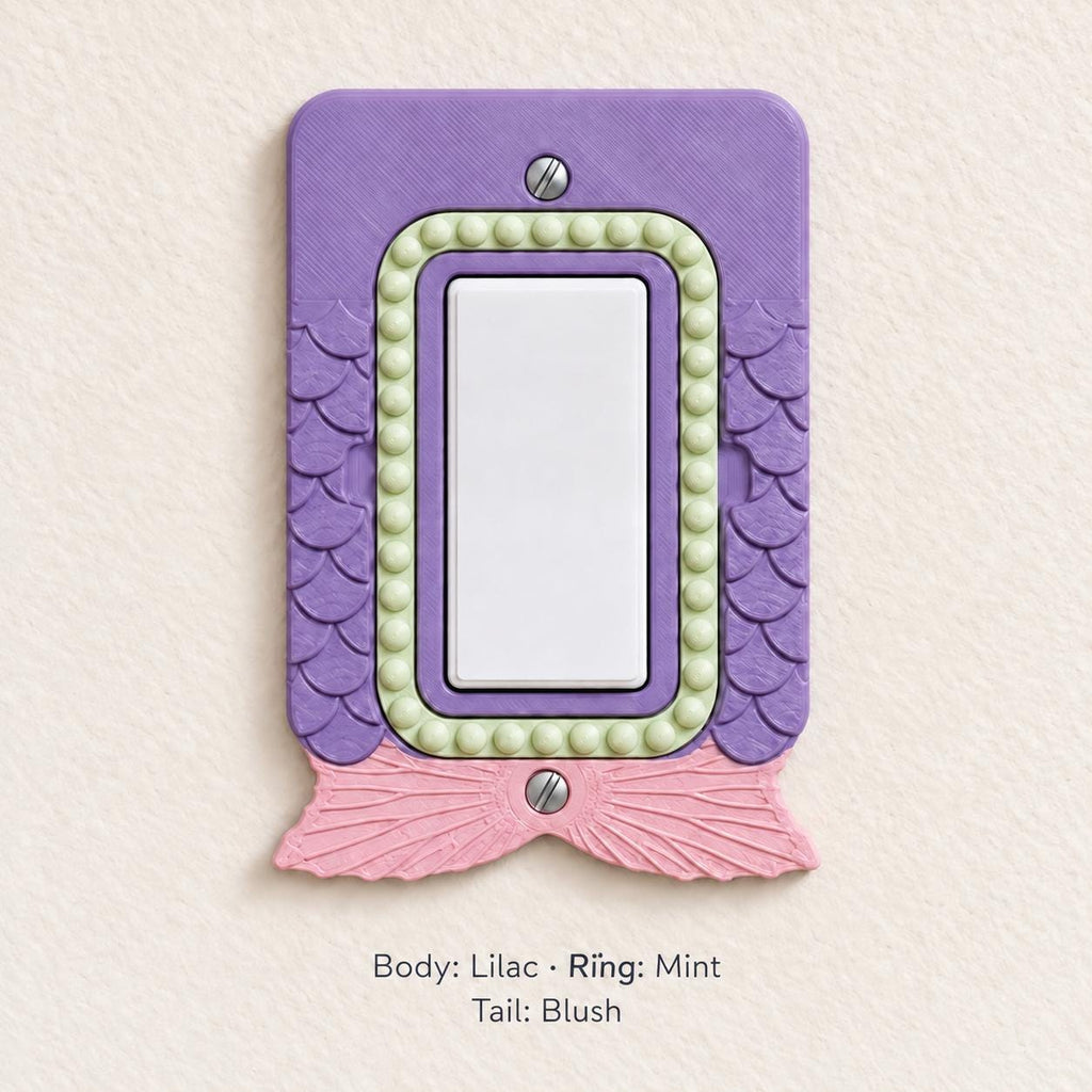 Mermaid Switch Plate, view 2