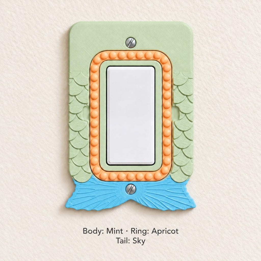 Mermaid Switch Plate, view 4