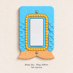 Mermaid Switch Plate, view 3