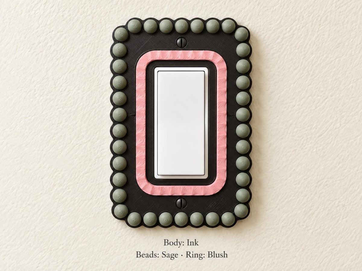 Pearl Rim Switch Plate
