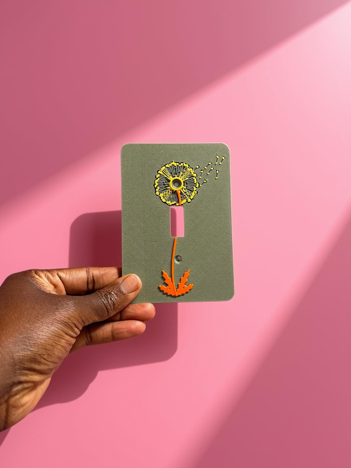 Dandelion Wish Switch Plate