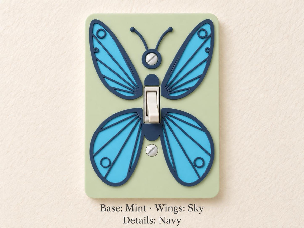 Butterfly Switch Plate, view 3