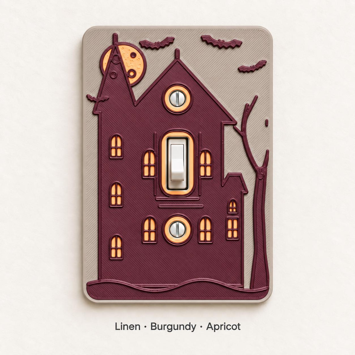 Haunted House Switch Plate, view 4