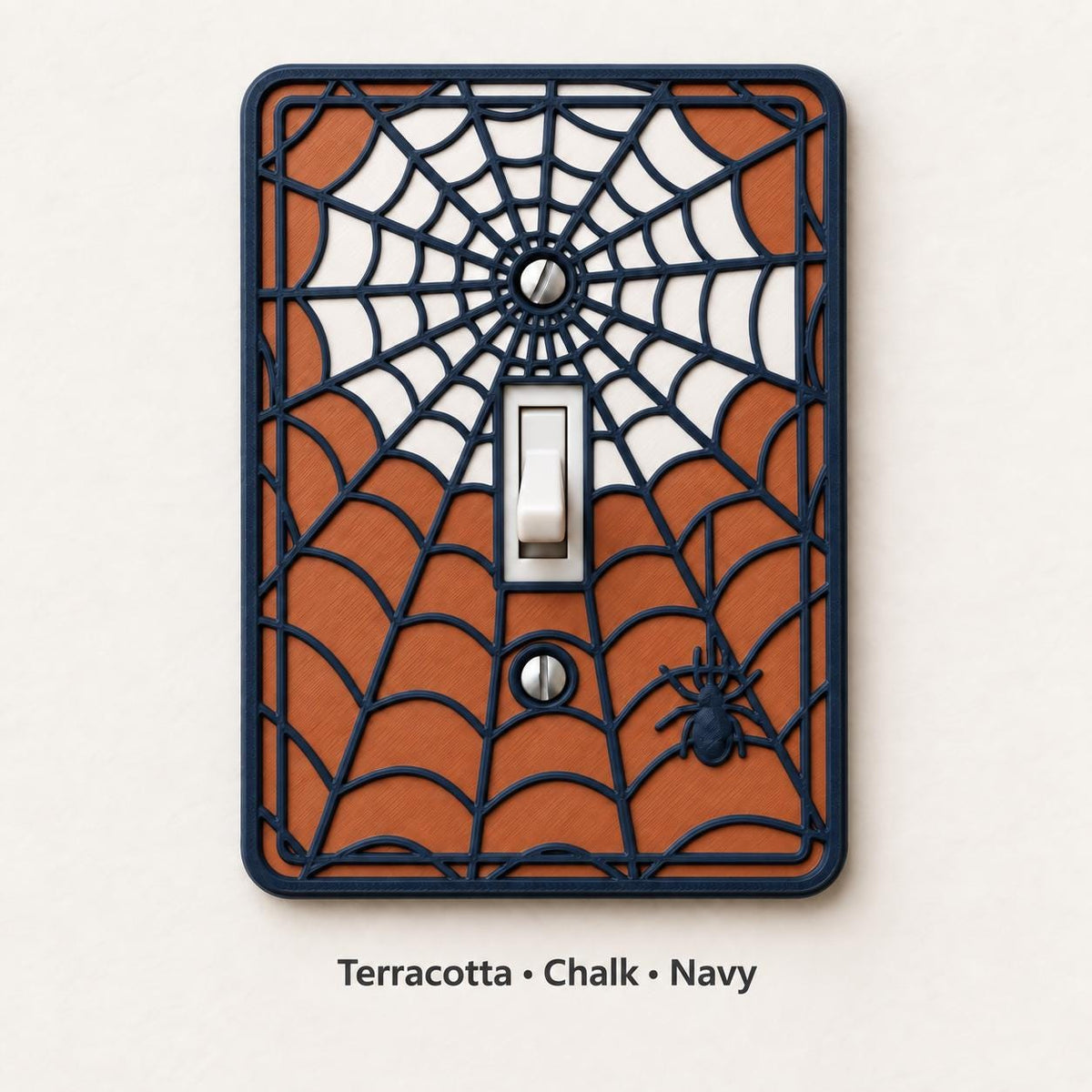 Spider Web Switch Plate, view 3