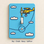 Biplane Switch Plate