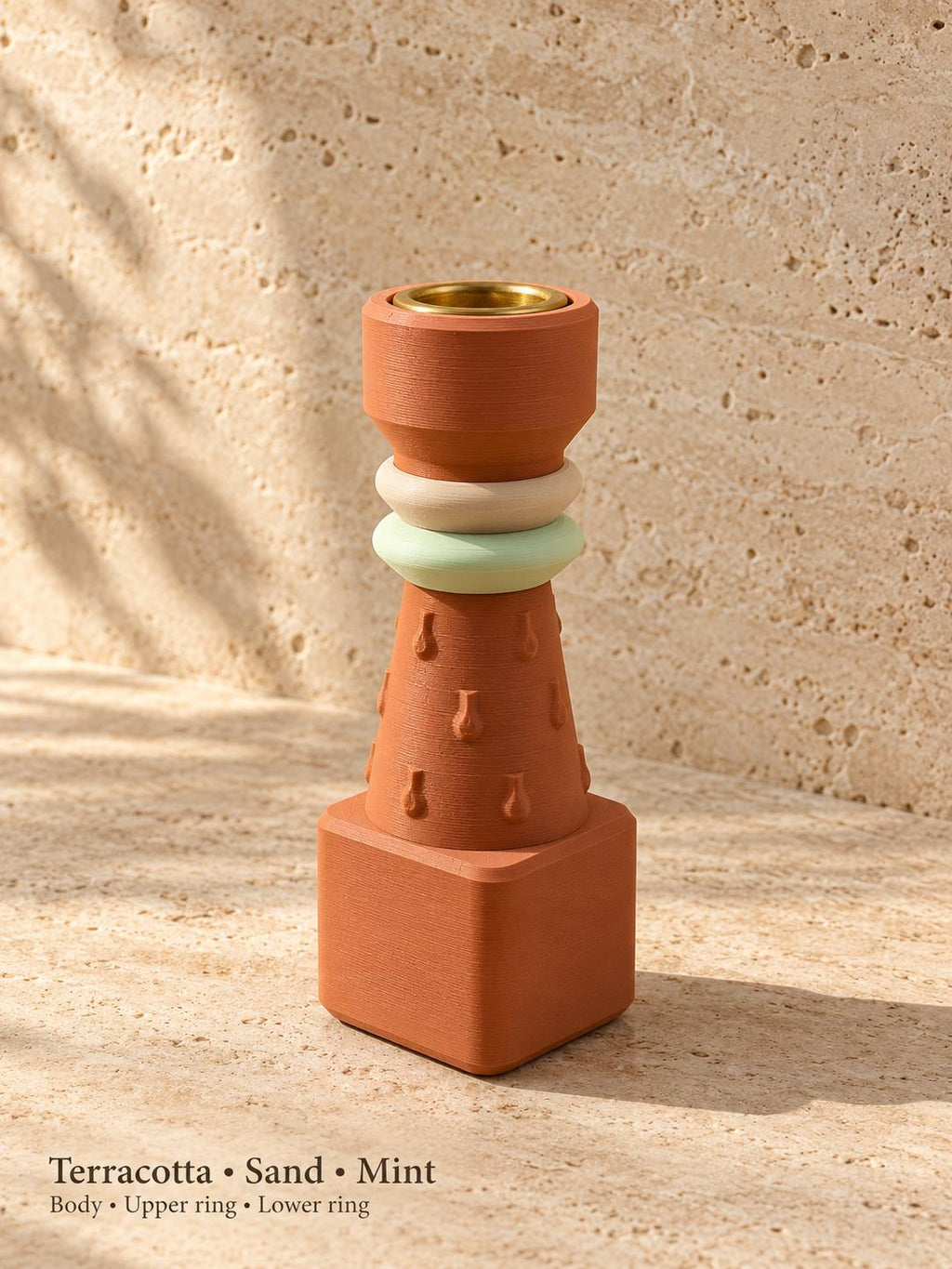 Cube Candle Holder, view 3