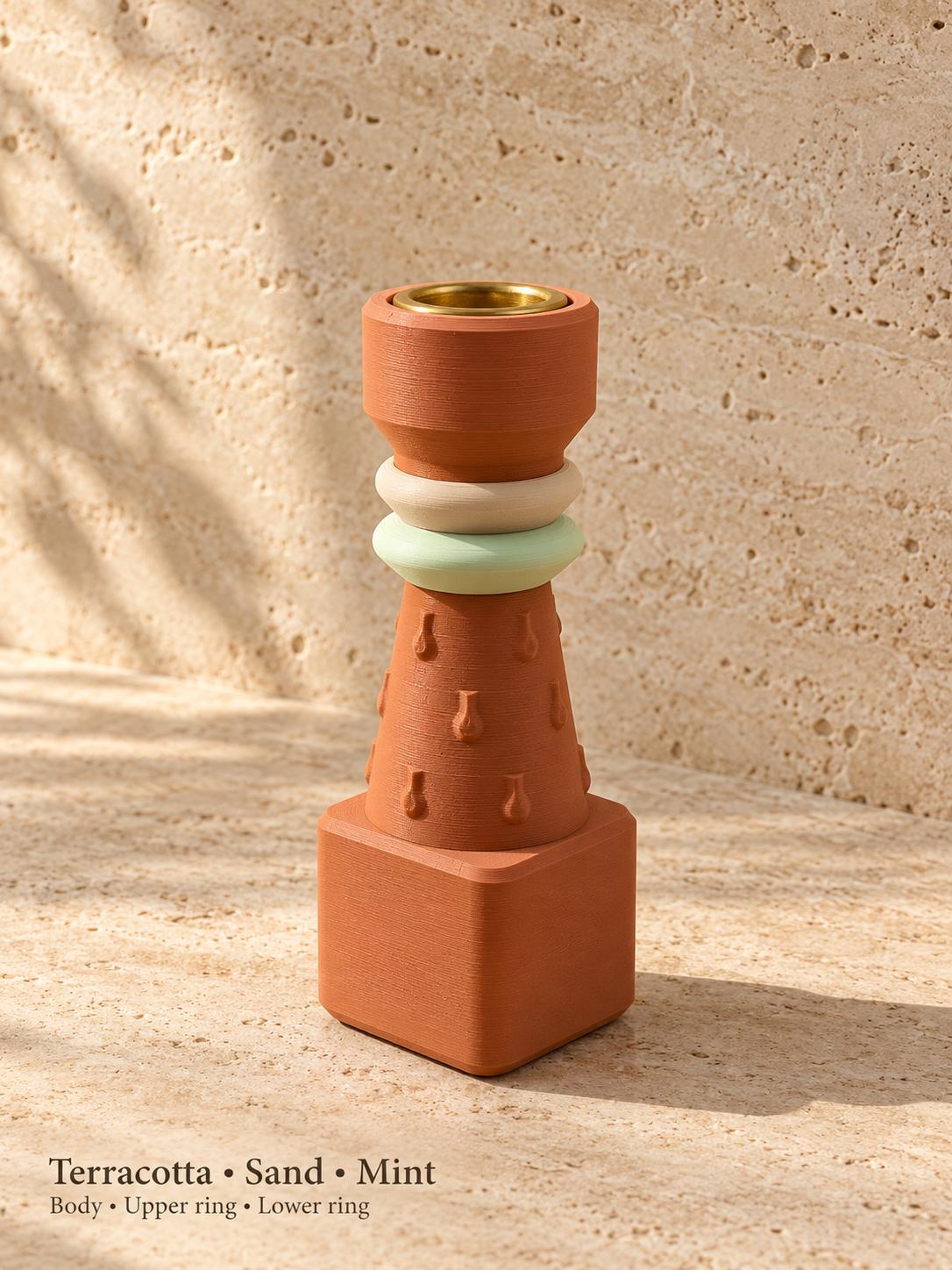 Cube Candle Holder, view 3