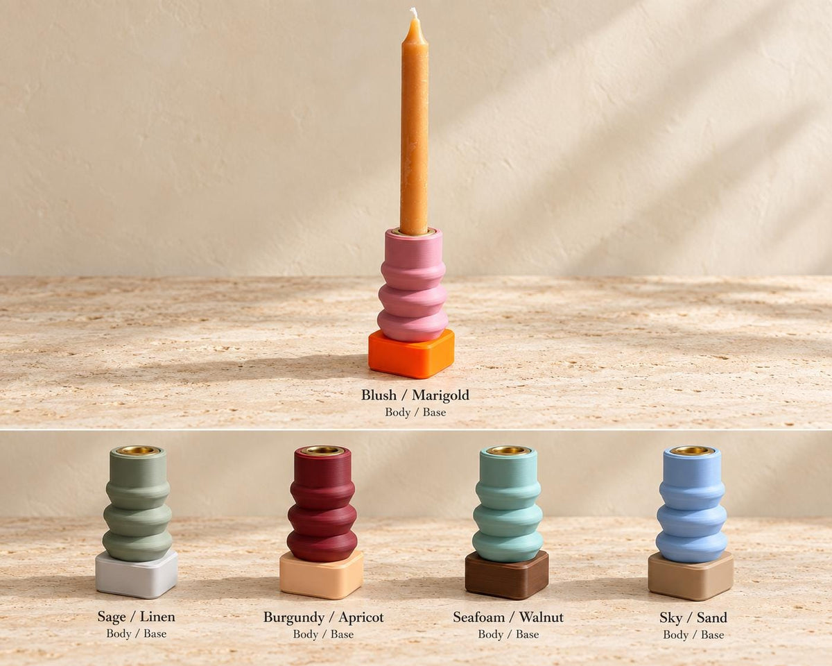 Bobbin Candle Holder, view 5