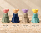 Fluted Tree Candle Holder, view 2