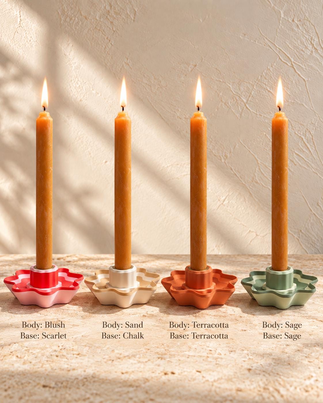 Petal Candle Holder, view 2