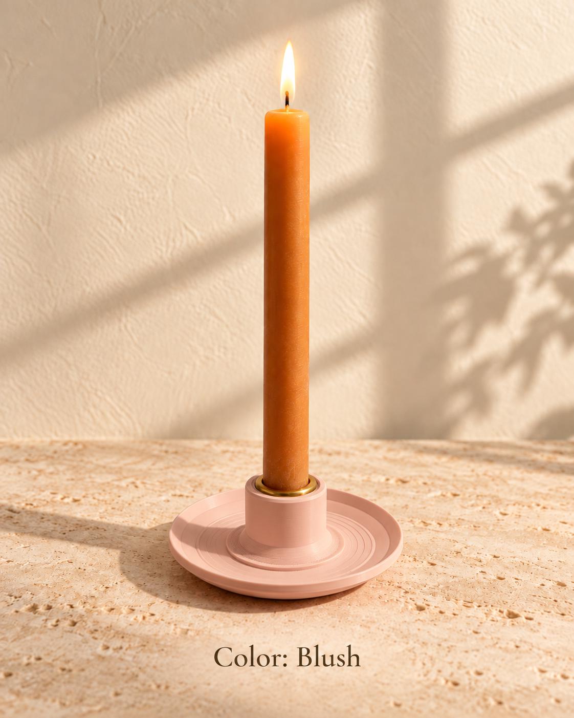 Saucer Candle Holder
