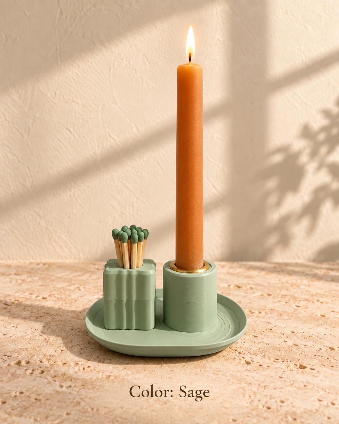 Station Candle Holder