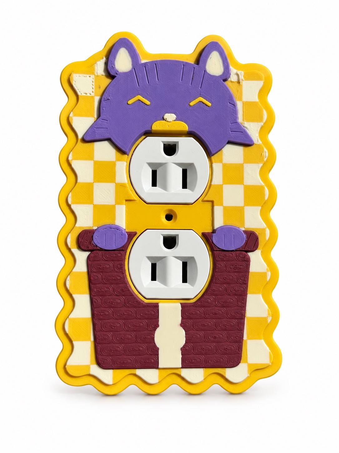 Picnic Cat Switch Plate