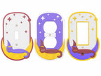 Moon Cat Switch Plate